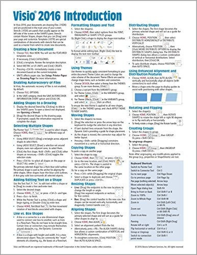 Book : Microsoft Visio 2016 Introduction Quick Reference...