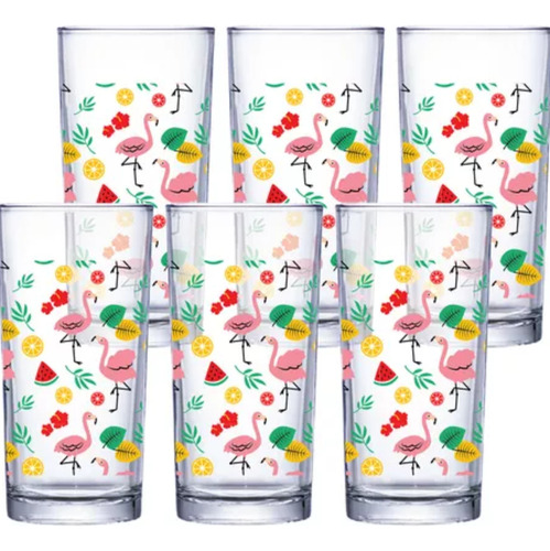 Jg.copo Ruvolo Flamingo 6pcs 607034