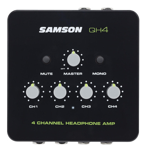 Imagen 3 de 6 de Amplificador De Audífonos Samson Qh4
