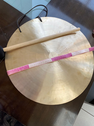 Gong De 40 Cm De Diametro Con Su Baqueta