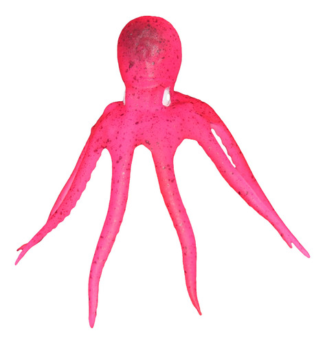 Enfeite De Silicone Soma Jelly Octopus Rosa