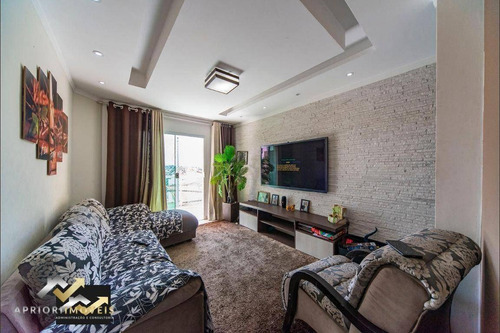 Sobrado Com 3 Dormitórios À Venda, 128 M² Por R$ 520.000 - Parque Das Nações - Santo André/sp - So0933