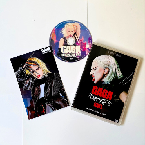 Dvd Lady Gaga Chromatica Ball Tour Mayhem On The Beach Enigm Edição Limitada