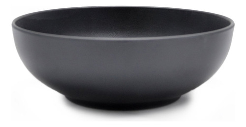 Bowl Shangai De Melamina Negra Premium 14 Cms Color Negro