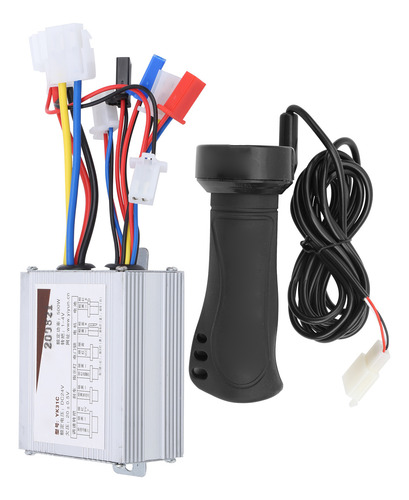 Controlador De Velocidade 24v 500w Acelerador De Fio Longo