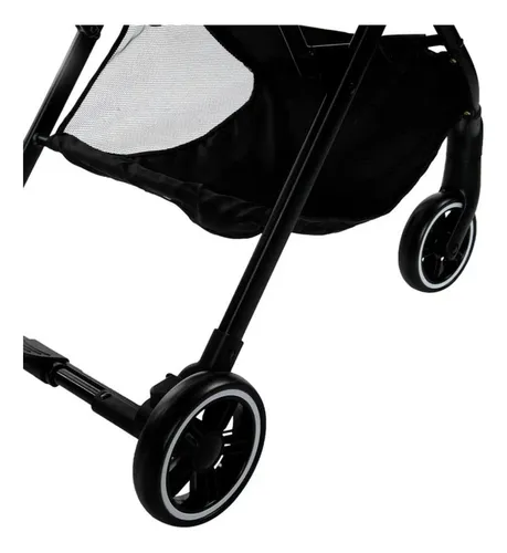 Coche Y Portabebe Miku Travel Sistem Gris Oscuro Bium Chasis Negro
