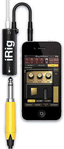 Imagen 1 de 2 de Irig Interfaz Bajo Guitarra Para iPhone / iPad / Mac Plug In