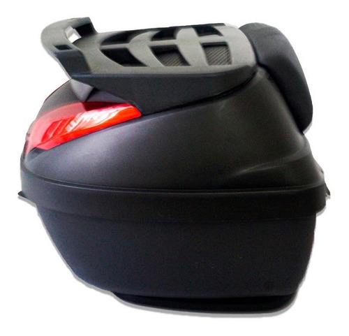 Imagen 2 de 5 de Maletero Respaldo Baúl Equipaje Caja Moto Top Case 40 Lts
