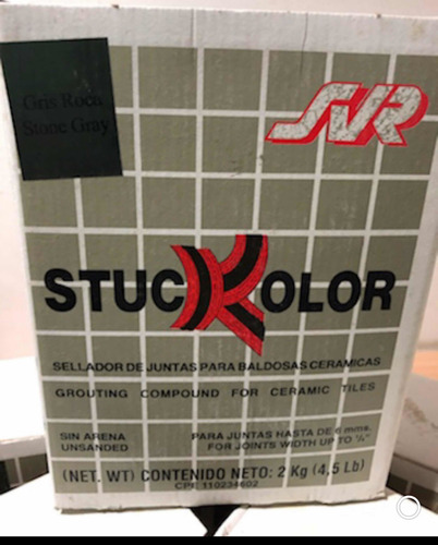 Stuckolor Sellador Cerámica Juntas Color Crema