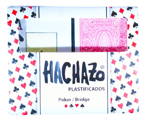 Naipes Cartas Poker Mazo Juego Mesa Diversion Rojo/azul