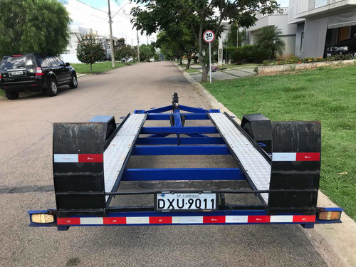 Carretinha Articulável 1500kg Transporte Veículos Troco Pcx