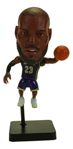 Boneco Miniatura Lebron James Lakers