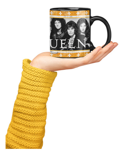 Taza Mágica De Queen - Freddie Mercury - Bandas De Rock