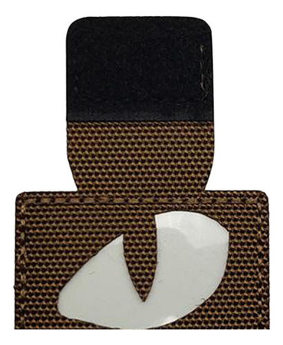 1 Par De Parches Que Brillan En La Caqui Los 8.5x4cm