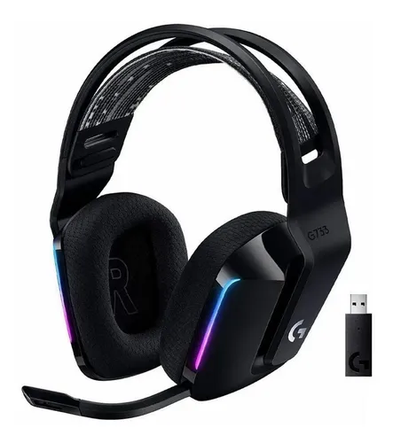 comprar Auriculares Gamer Wireless Rgb Logitech G733 Lightspeed Bk 