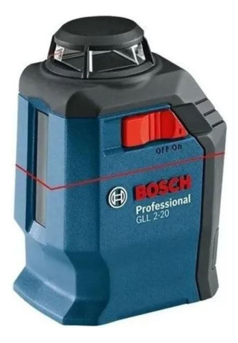 Nivel Laser 360° Bosch Gll2-20 20mts + Soporte + Maleta Prof