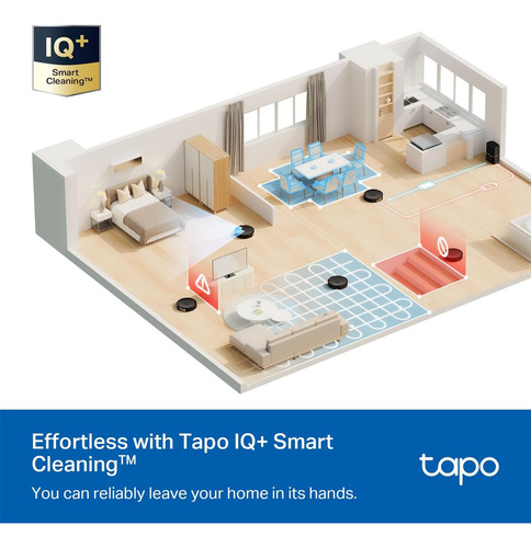 Robot De Navegación Inteligente Tapo Lidar, Aspirador Y Trap