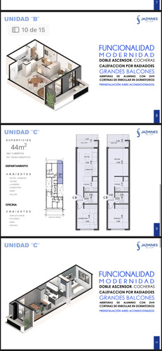 Venta Departamento 1 Dormitorio Centro