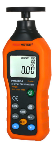 . Velocímetro Digital Peakmeter, Medidor De Rpm Lcd Portátil