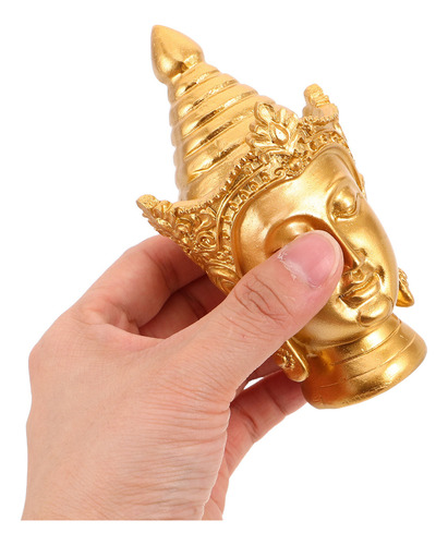 Estatua De Cabeza De Buda De Resina: Religiosa Del Sudeste A