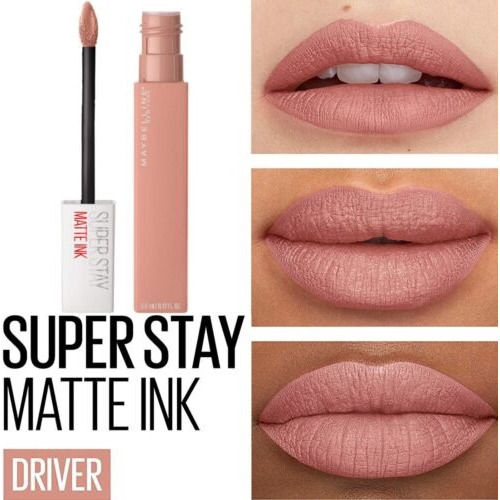 Labial Líquido Super Stay Matte Ink Maybelline 55 Driver Driver