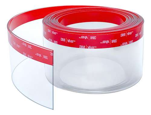 Veda Portão 20 Cm Altura, Vedapratic Acrílico (2 Metros) Cor Acrílico Transparente