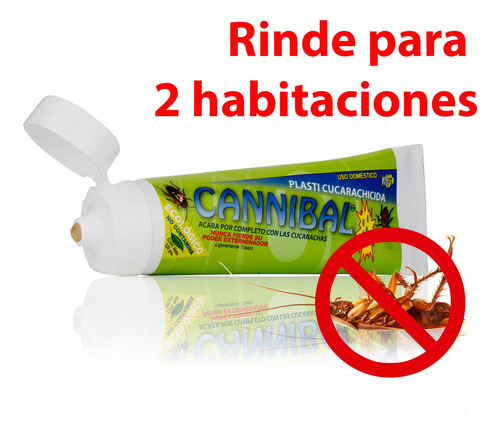 3pz Veneno Mata Cucaracha Cannibal No Toxico Exterminador Tu