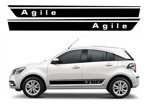 Adesivo Chevrolet Agile Novas Variações