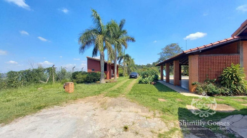 Imagem 7 de 14 de 6.000 M², Bela Chácara Com Casa Sede E De Caseiro E Ampla Área De Lazer !!