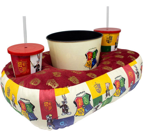 Kit Harry Potter Looney Tuner Almofada Suede + Balde + 2