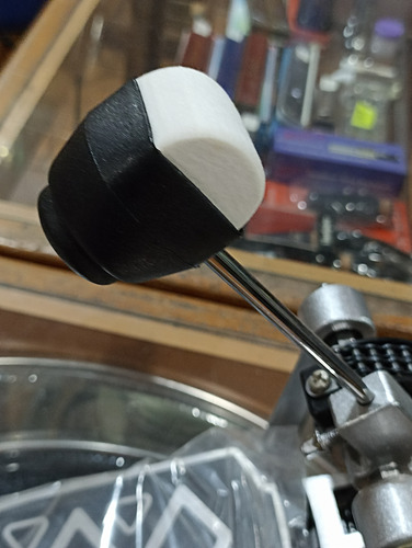 Pedal De Bombo Reforzado Mazo Tipo Martillo
