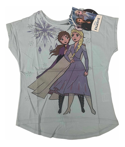 Remera Frozen Ana Elsa Olaf Original Con Licencia