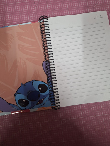 Lilo Y Stich Animado Combo Cuaderno Y Mas. Azul Acero