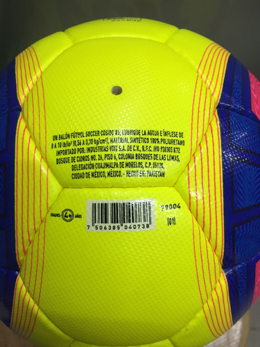 Imagen 4 de 4 de Balon Lummo Blaze Voit 100%original 2018 Fifa #5 Profesional