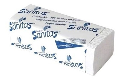 Sanitas Caja De Toalla Interdoblada Con 2000 Servicios 92231