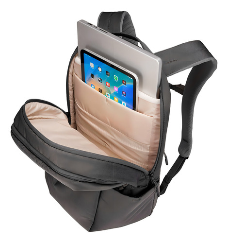 Mochila Thule Subterra 2, 21 litros, diseño de tela lisa gris vetiver