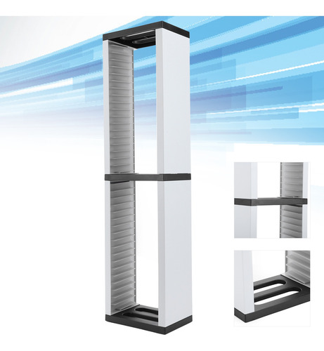 36 Juegos Cd Disk Storage Rack Estante Torre De Almacenamien