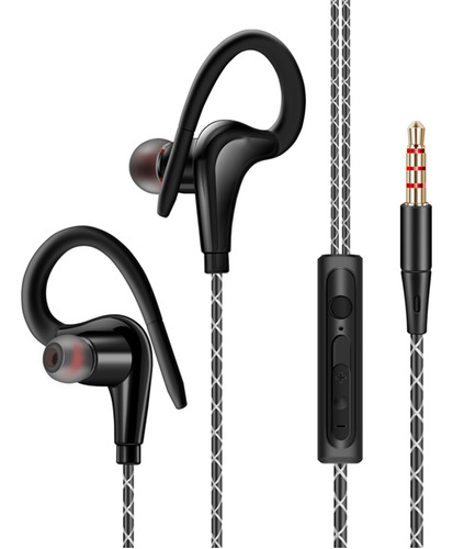 Auriculares Intraurales Con Gancho Con Cable S760, Auricular