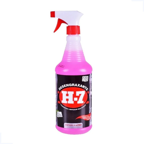 Desengraxante H-7 Spray Com Gatilho 1l Para Sujeiras Pesadas