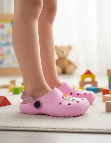 Sandália Babuche Feminino Infantil Desenho Unicórnio