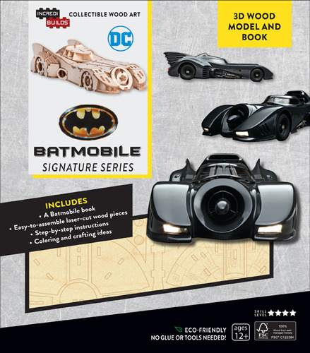 Libro Incredibuilds: Batmobile Batman Regresa Edición Inglés