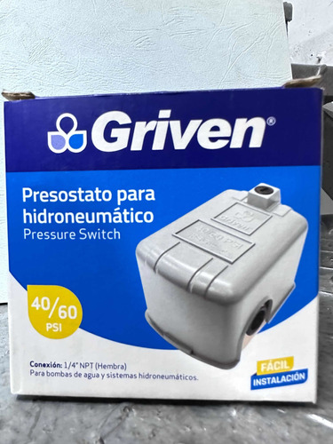 Presostato Para Hidroneumatico Griven