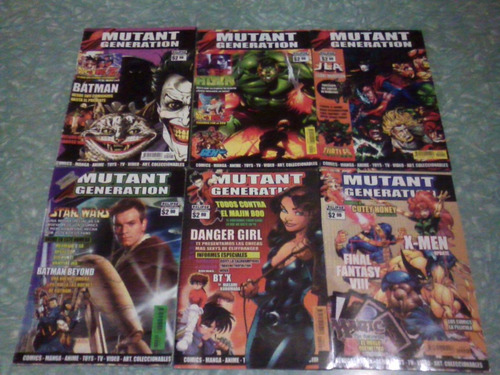 6 Revistas Mutant Generation