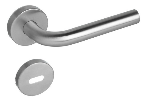 Manija Doble Balancin Retroceso Acero Inoxidable Bronzen Plateado