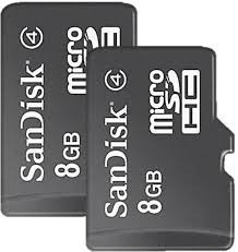 Cartão De Memória Micro Sd 8gb Sandisk.