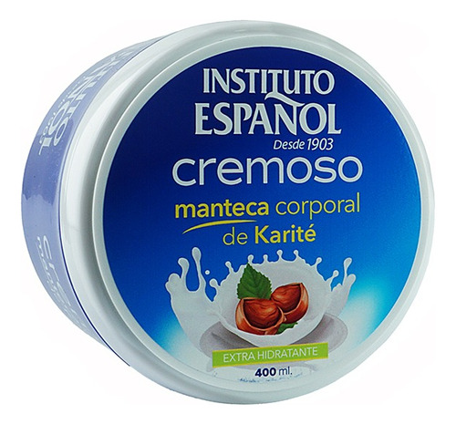 Tarro Cremoso Manteca Karité  Instituto Español Crema 400ml