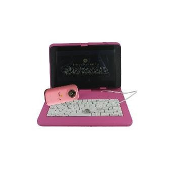 Tablet 9  Rosa And 4.4 1/8g (powerbank+teclado Bt Qc