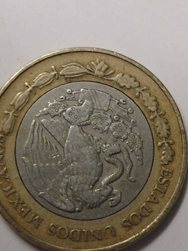 Imagen 5 de 6 de Moneda De 10 Pesos Rara Con Fecha Del 2905