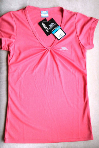 Imagen 2 de 5 de Polo Mujer Gym Correr Pilates Quick Dry Secado Rapido