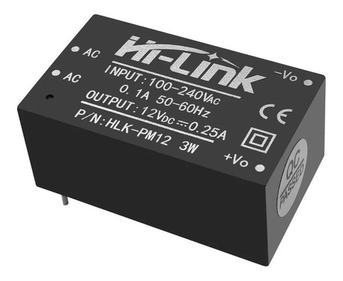 Fuente De Voltaje Hi-link Hlk-pm12 Adaptador 12 Voltios 12v
